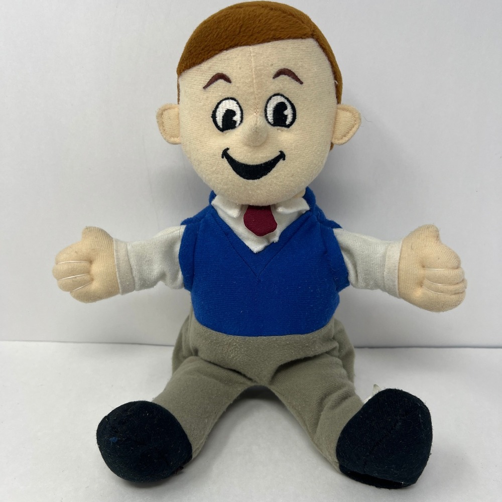 Arts Toy MFG Marvin Hand Puppet 13 Inch Blue SML Jeffy Dad Vintage 1987